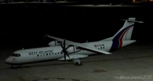 MSFS 2020 ATR 72-600 Livery Mod: West Atlantic UK ATR 72-600 G-Clnk (Community Version) (Image #2)