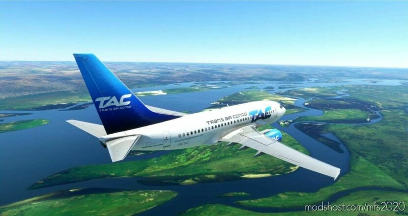 Pmdg 737-600 Trans AIR Congo (Tn-Tac) for Microsoft Flight Simulator 2020