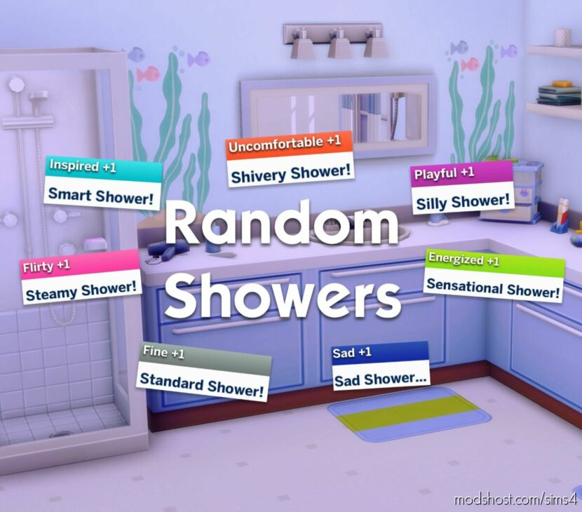 Random Showers for Sims 4
