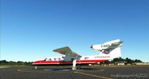 MSFS 2020 Livery Mod: Britten-Norman BN-2A Mk.iii-2 Trislander Loganair G-Bdos (Image #2)