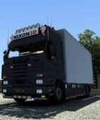 ETS2 Part Mod: Nixon 3D DAF XF106 Sideskirts+ Scania 143M (Image #2)