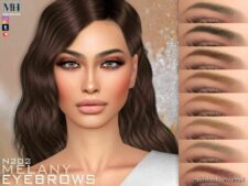 Melany Eyebrows N202 for Sims 4