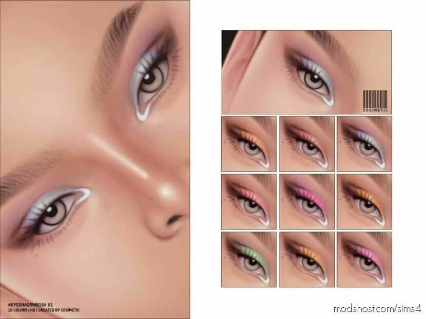 Eyeshadow | N164 V1 | Matte Version for Sims 4