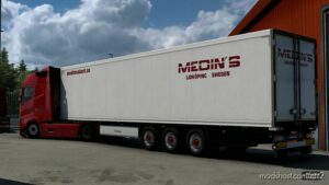 ETS2 Volvo Mod: FH5 Medins Combo Skin (Image #2)