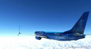 MSFS 2020 Alaska Mod: Airlines “Make A Wish” 737-800 Scimitar Livery (Image #2)