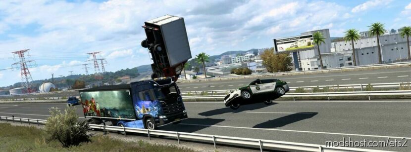 Weightless AI traffic v1.02 for Euro Truck Simulator 2