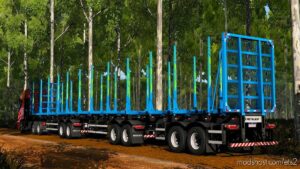Metalesp Tri-Trem Florestal XForce v0.2 1.46 for Euro Truck Simulator 2