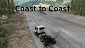 Coast to Coast Map Update v2.12.46.5 for American Truck Simulator