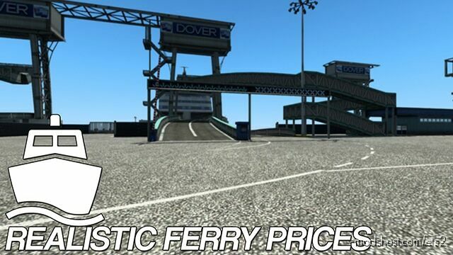 Realistic Ferry Prices v1.0 for Euro Truck Simulator 2