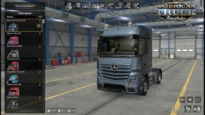 ATS Truck Mod: Mercedes New Actros 2014 by soap98 ATS v1.0 (Image #3)