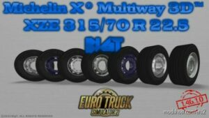 Michelin X Multiway 3D v1.46.1.0 for Euro Truck Simulator 2