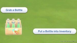 Sims 4 Mod: Inventory Upgraded: Grab A Bottle (Image #2)