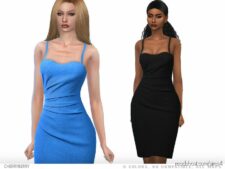 UNA Dress for Sims 4