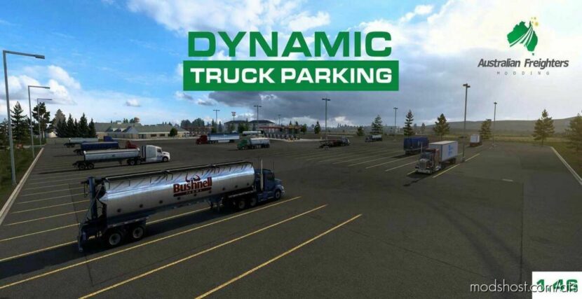 Dynamic Truck Parking for American Truck Simulator