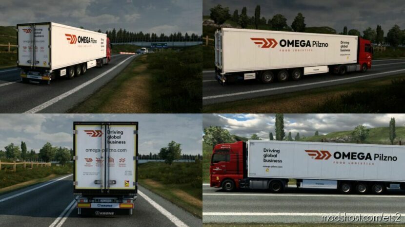 Omega Pilzno Paintjob Pack By Marszałek for Euro Truck Simulator 2