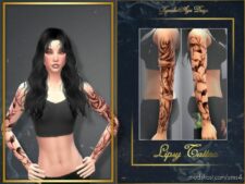Lipsy Tattoo for Sims 4