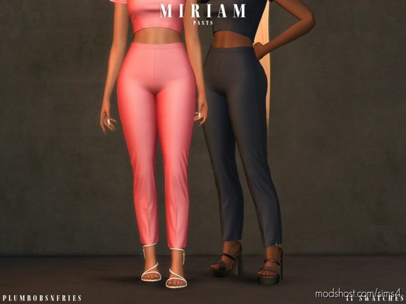 MIRIAM Pants for Sims 4