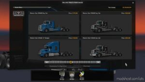 ATS Truck Mod: Westernstar 5700xe Daycab long chassis v1.0 (Image #2)