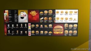 Sims 4 Object Mod: McDonald's Custom Content Set (Image #2)