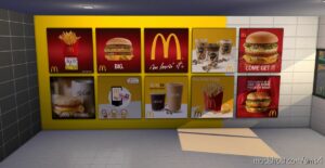 Sims 4 Object Mod: McDonald's Custom Content Set (Image #4)