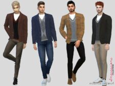 Lyle Suit Jacket for Sims 4