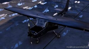 Jplogistics Cessna 152 Bare Metal 24 Skin for Microsoft Flight Simulator 2020