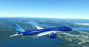 Kuro Boeing 787-8 Azerbaijan 8K for Microsoft Flight Simulator 2020