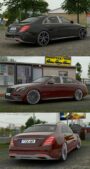 ETS2 Mercedes-Benz Car Mod: W222 S-Class S-400D V4.4 1.46 (Image #2)