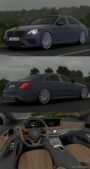 ETS2 Mercedes-Benz Car Mod: W222 S-Class S-400D V4.4 1.46 (Image #3)