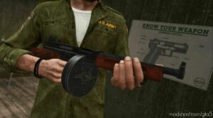 Thompson M1A1 for Grand Theft Auto V