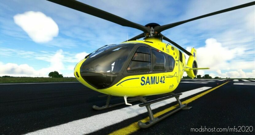Airbus H135 – Samu 42 (Spare) V5.0 for Microsoft Flight Simulator 2020