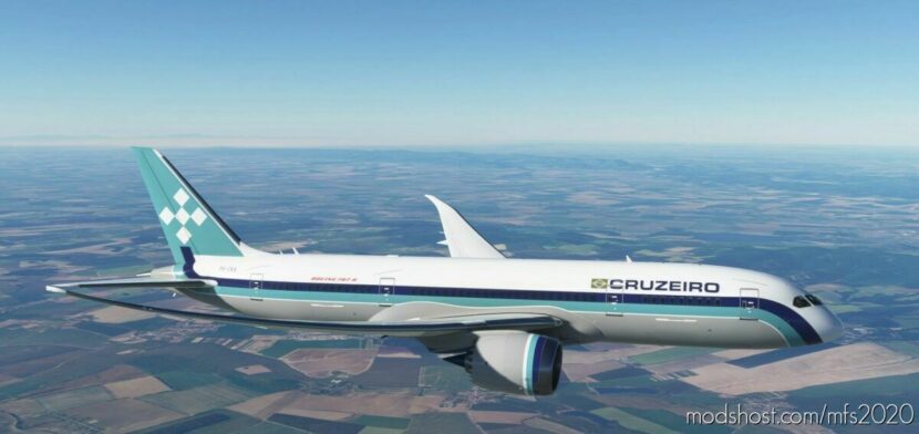 Kuro Boeing 787-8 Cruzeiro DO SUL Pr-Cka for Microsoft Flight Simulator 2020