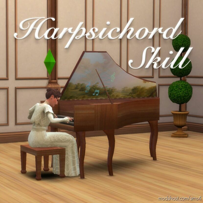 Harpsichord Skill for Sims 4