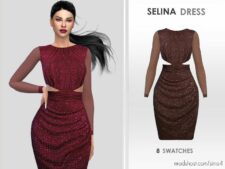 Selina Dress for Sims 4
