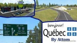 ATS Map Mod: Bonjour Quebec v0.0.1a (Image #2)