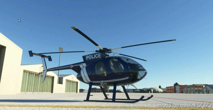 Hungarian Police – Cowansim MD-500E for Microsoft Flight Simulator 2020