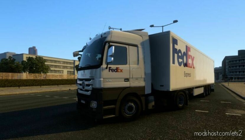 Fedex Truck & Trailer Skin for Euro Truck Simulator 2
