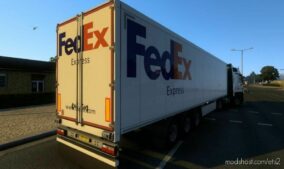 ETS2 Fedex Mod: Truck & Trailer Skin (Image #3)