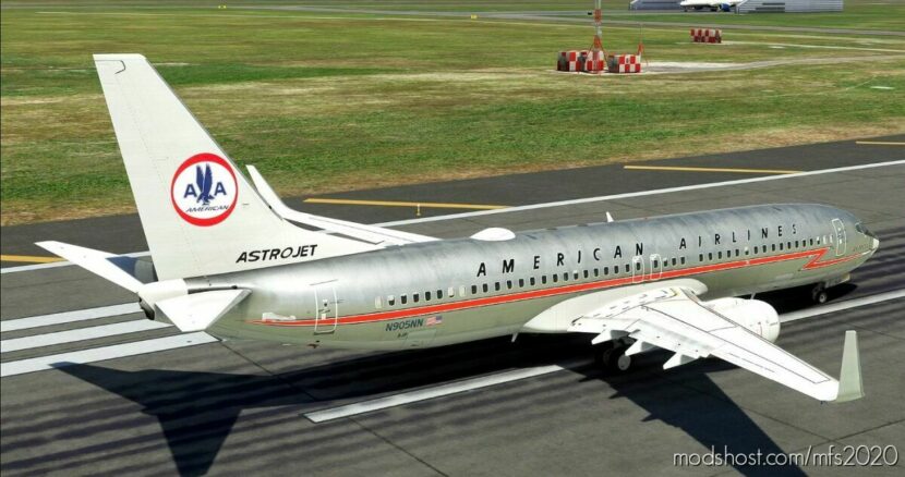 American Airlines Pmdg 737-800 ‘Astrojet’ (N905NN) for Microsoft Flight Simulator 2020