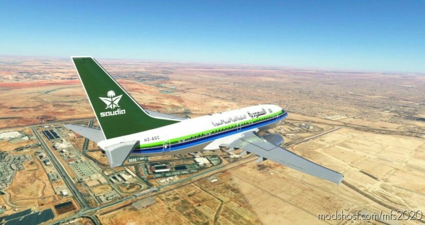 Pmdg 737-600 Saudi Arabian Airlines (Hz-Agc) for Microsoft Flight Simulator 2020