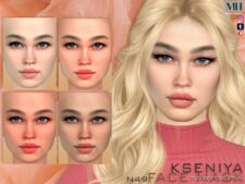 Kseniya Face Mask N49 for Sims 4