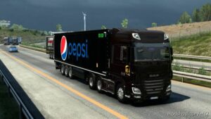 ETS2 Krone Mod: Skin Krone Cool Liner Pepsi By Rodonitcho Mods 2.0 1.40-1.46 (Image #2)