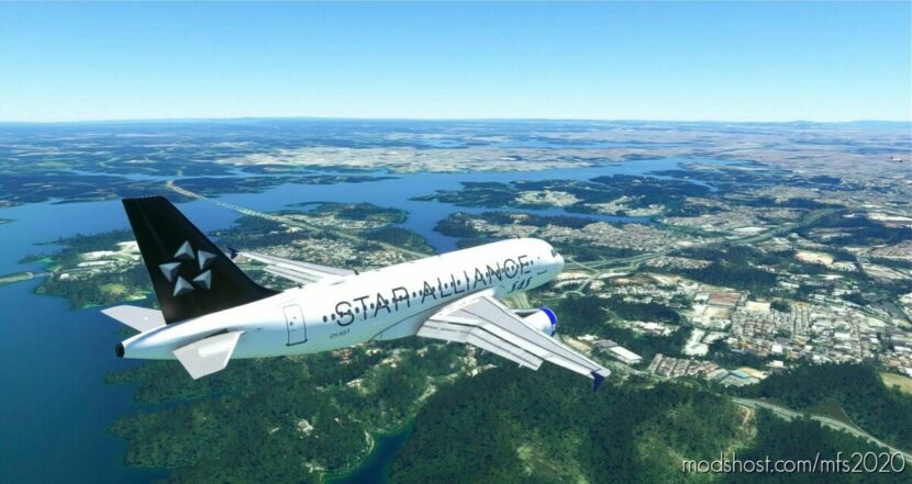 SAS Star Alliance A319Ceo 8K V1.3 for Microsoft Flight Simulator 2020