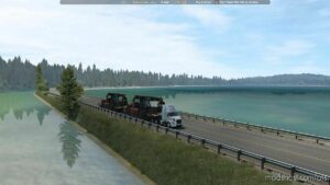 ATS Trailer Mod: Double Lowboys v9.0 (Image #2)