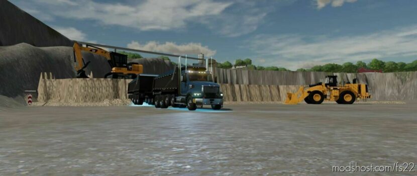 Western Star 49X Dump Truck FIX V3.0 for Farming Simulator 22