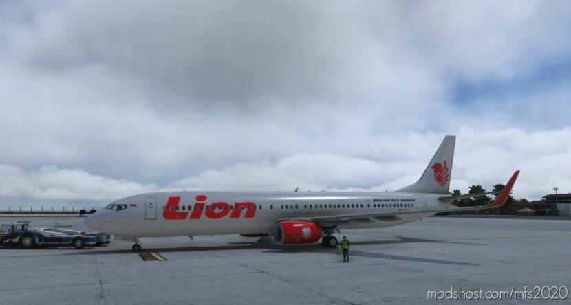 Pmdg 737-900ER BW Lion AIR Pk-Lpy for Microsoft Flight Simulator 2020
