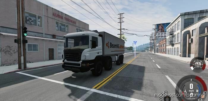 Scania 8×8 Utility Truck for BeamNG.drive