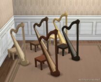 Sims 4 Mod: Playable Harp Mod (Image #3)