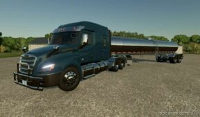 2022 Freightliner Cascadia Xt/Condo Sleeper Truck Update for Farming Simulator 22