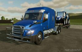 FS22 Freightliner Mod: 2022 Freightliner Cascadia Xt/Condo Sleeper Truck Update (Image #3)